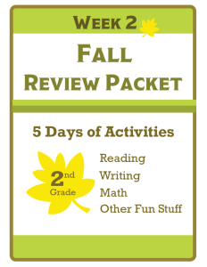 fall-review-packet-second-grade-week-2