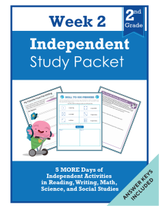 independent-study-packet-2nd-grade-week-2
